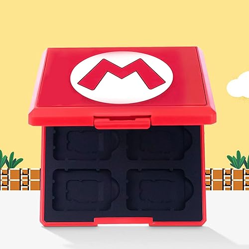 Miniatura 5 de doepeBAE Funda para tarjetas de juego para Nintendo Switch, soporte portátil para tarjetas de juego, funda rígida de almacenamiento de tarjetas de