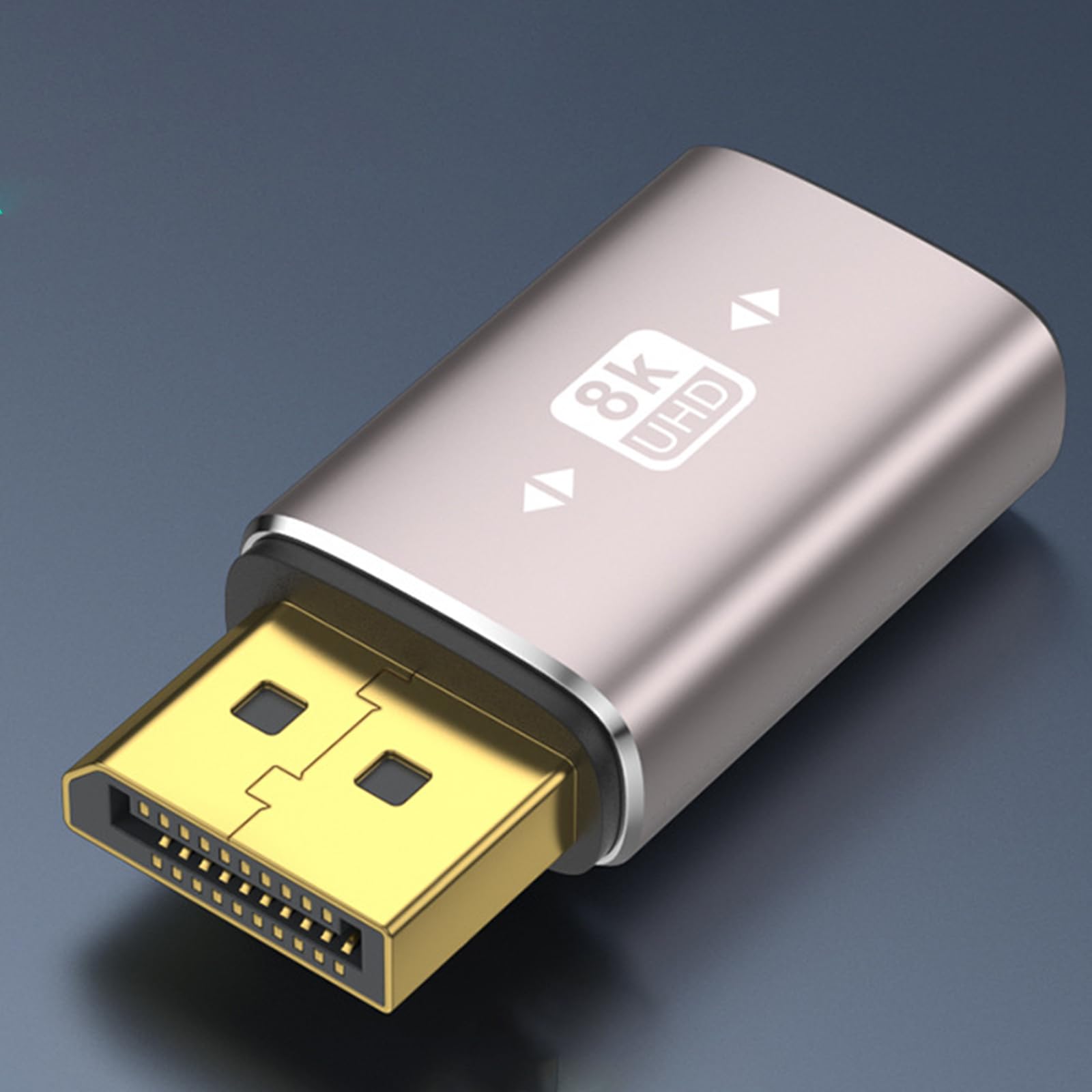 8K DisplayPort 1.4 Adattatore 90 gradi ad angolo retto maschio a femmina connettori verticali convertitore L Shape Extender