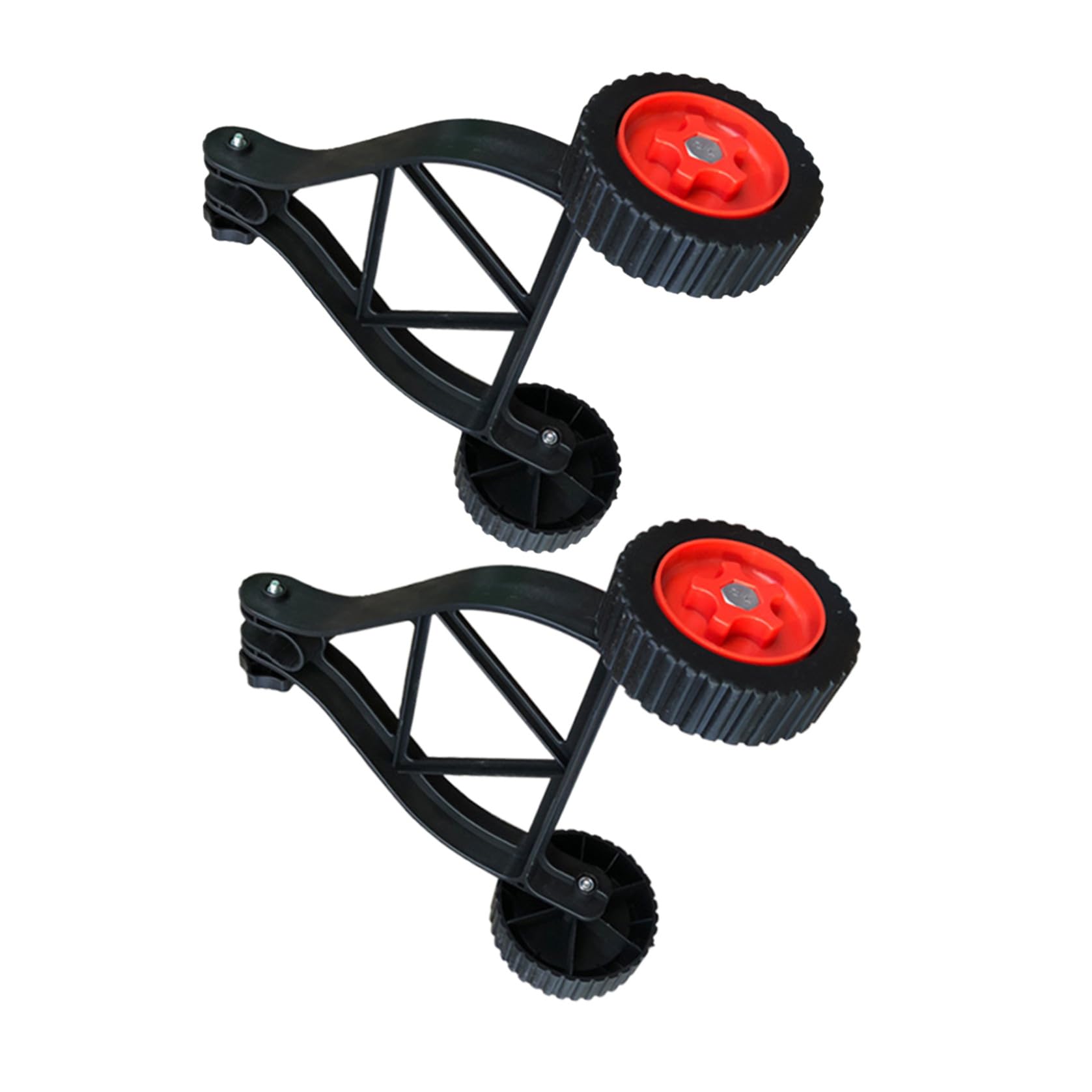 VICASKY 2 Pezzi Ruota di Ricambio per Tagliaerba Batteria Accessorio per Macchina da Giardino Compatta Ruota Resistente per Tosaerba Portatile e Rimuovi Erbacce