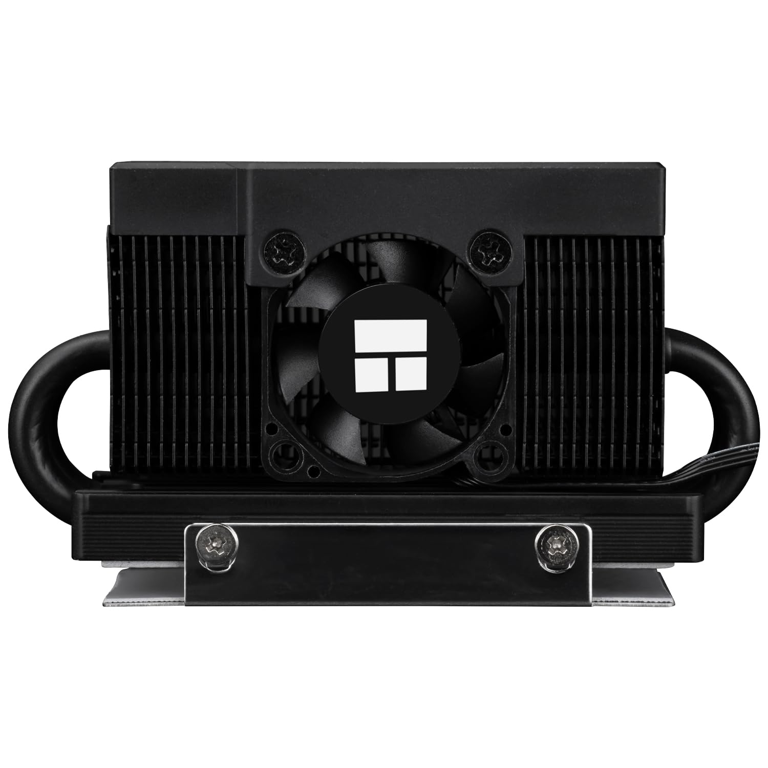 Thermalright-TR Monitor de temperatura de estado sólido HR10 2280 PRO Digital Black Precision, 2280 SSD Cooler, pantalla digital ARGB integrada y control inteligente de ventilador PWM, hasta 6500 rpm