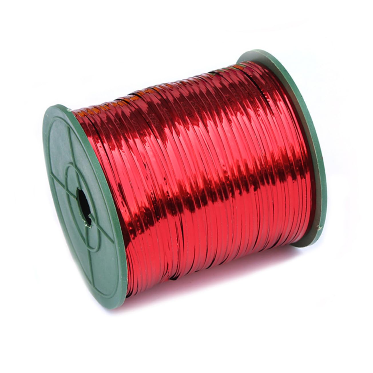 DOITOOL 3 Rouleaux Ruban de Noël Rouge pour Décoration Festive Nœud Ruban Décoratif Chic pour Gâteau et Fleurs Bolduc de Fête Lumineux et Facile à Installer