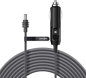 Starlink Mini cabo de alimentação de 12 V 4 m, adaptador Starlink mini carro à prova d'água, adaptador de isqueiro Starlink para serviço pesado, mini carregador de carro Starlink