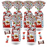 6 Sachets de 40 chocolats KINDER : Schokobons, Mini Bueno, Maxi et Country - CADEAU ORIGINAL
