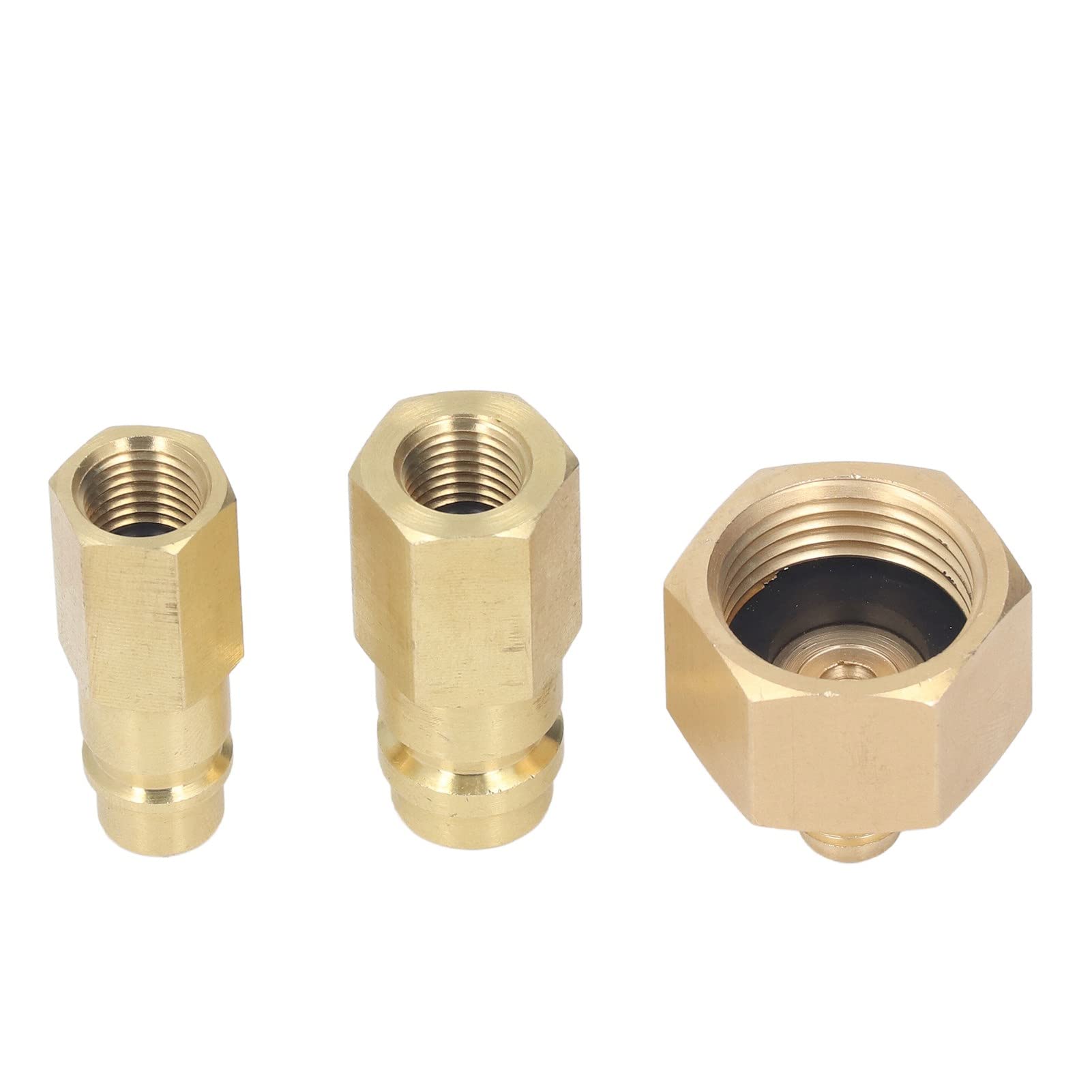 Youngine Kit Adaptateurs Coupleurs Rapides Climatisation R134A - Connecteurs Haut Et Bas