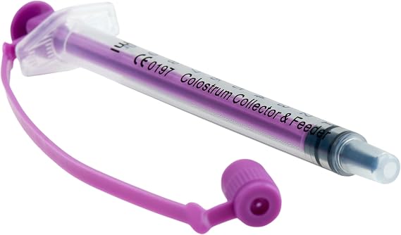 Sterifeed Colostrum Collector & Feeder Syringe, 1ml, Sterile, Pack of 10