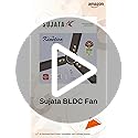 Image of Sujata Kinetica BLDC Ceiling Fan 1200mm | 3 Years Warranty | Ceiling Fan for Living Room & Bedroom, Remote Fans Ceiling Fans 5 Star BEE Rating, Powerful Airflow, Savings Upto 60% (Smoke Brown Copper)