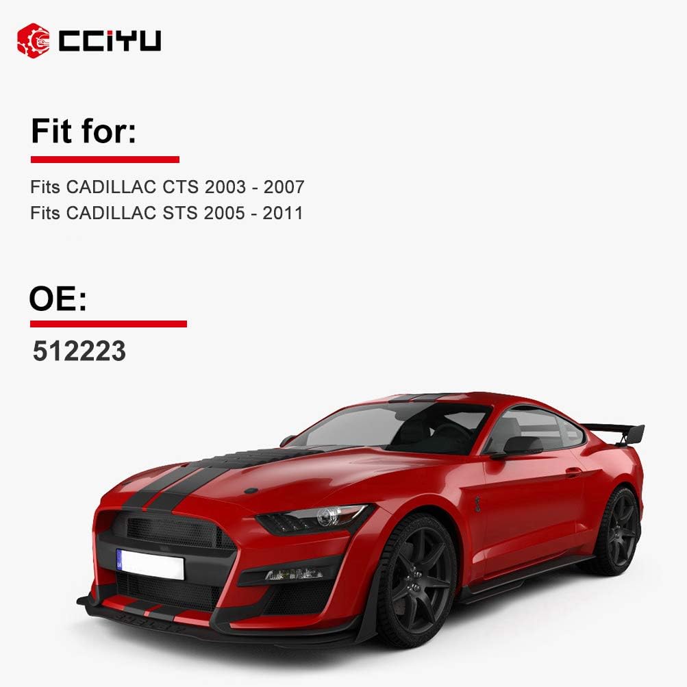 cciyu 512223 Wheel Bearing Assembly Replacement For Buick Century LaCrosse LeSabre For Cadillac ATS CTS For Chevrolet Impala For Malibu Rear Wheel Hubs with ABS 5 Lugs (1)