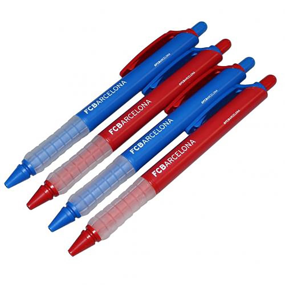 Official F.C Barcelona - Pen Set (4 Pack)