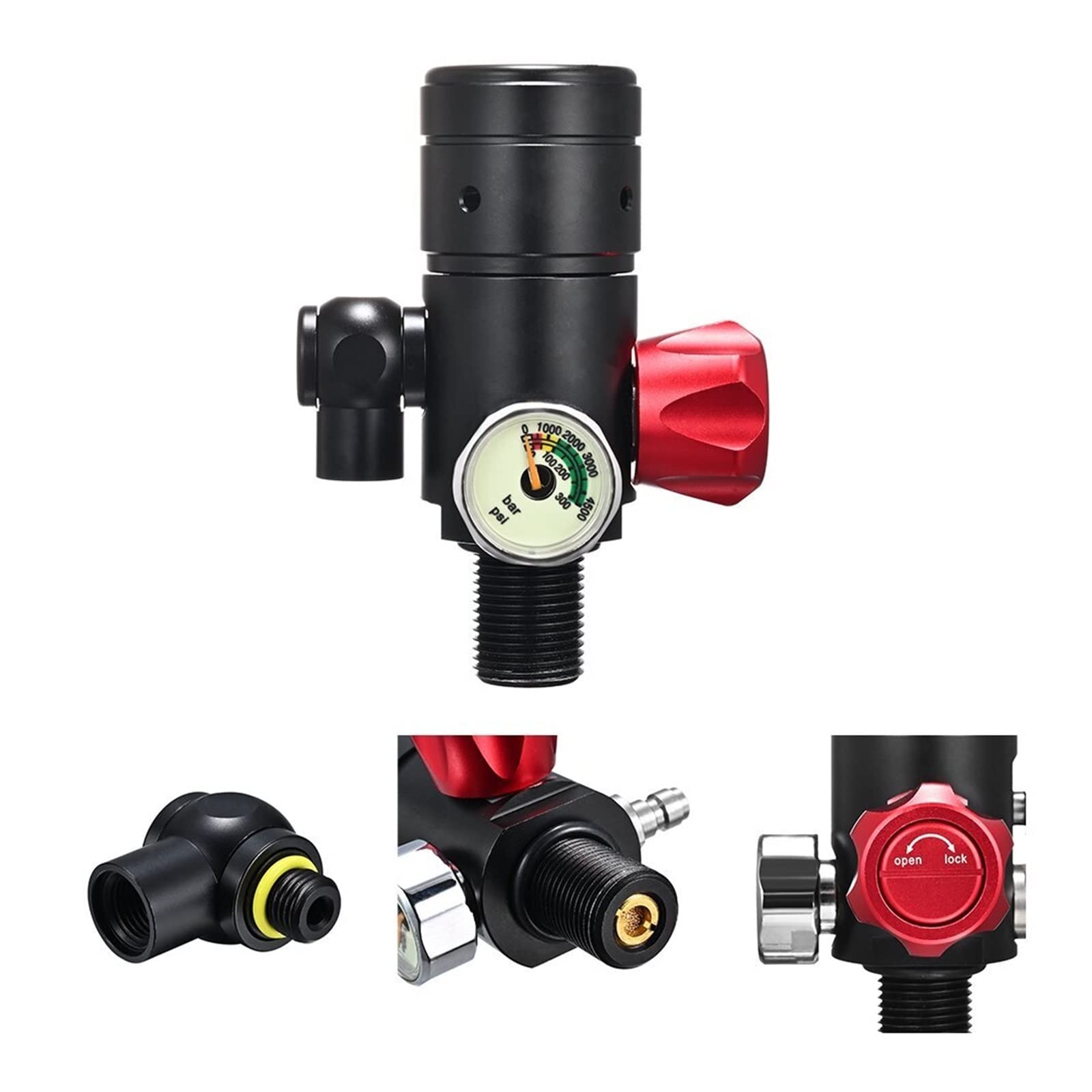 Amazon.com: BUUBO Scuba Tank Kit, DIDEEP X4000Pro 1L Diving Tank