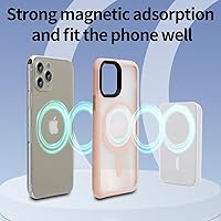 Vista 207 de Yriklso Strong Magnetic Case for iPhone 11 [Compatibilty with MagSafe] Protective Shockproof Cover Phone Case for iPhone 11 6.1" Frosted Purple