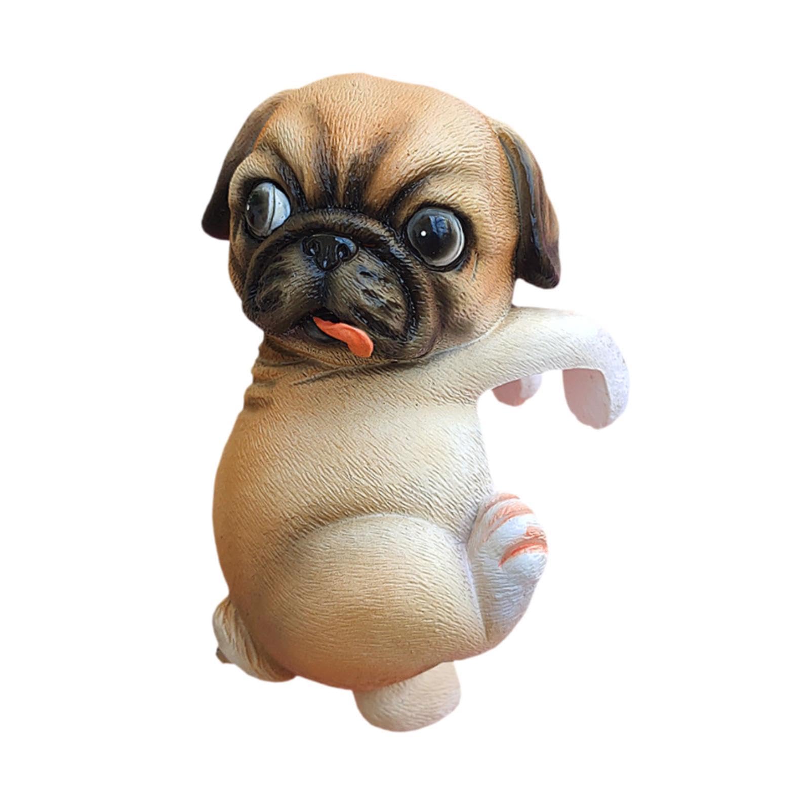 Figurine animale en résine pour décoration extérieure de pot de fleurs