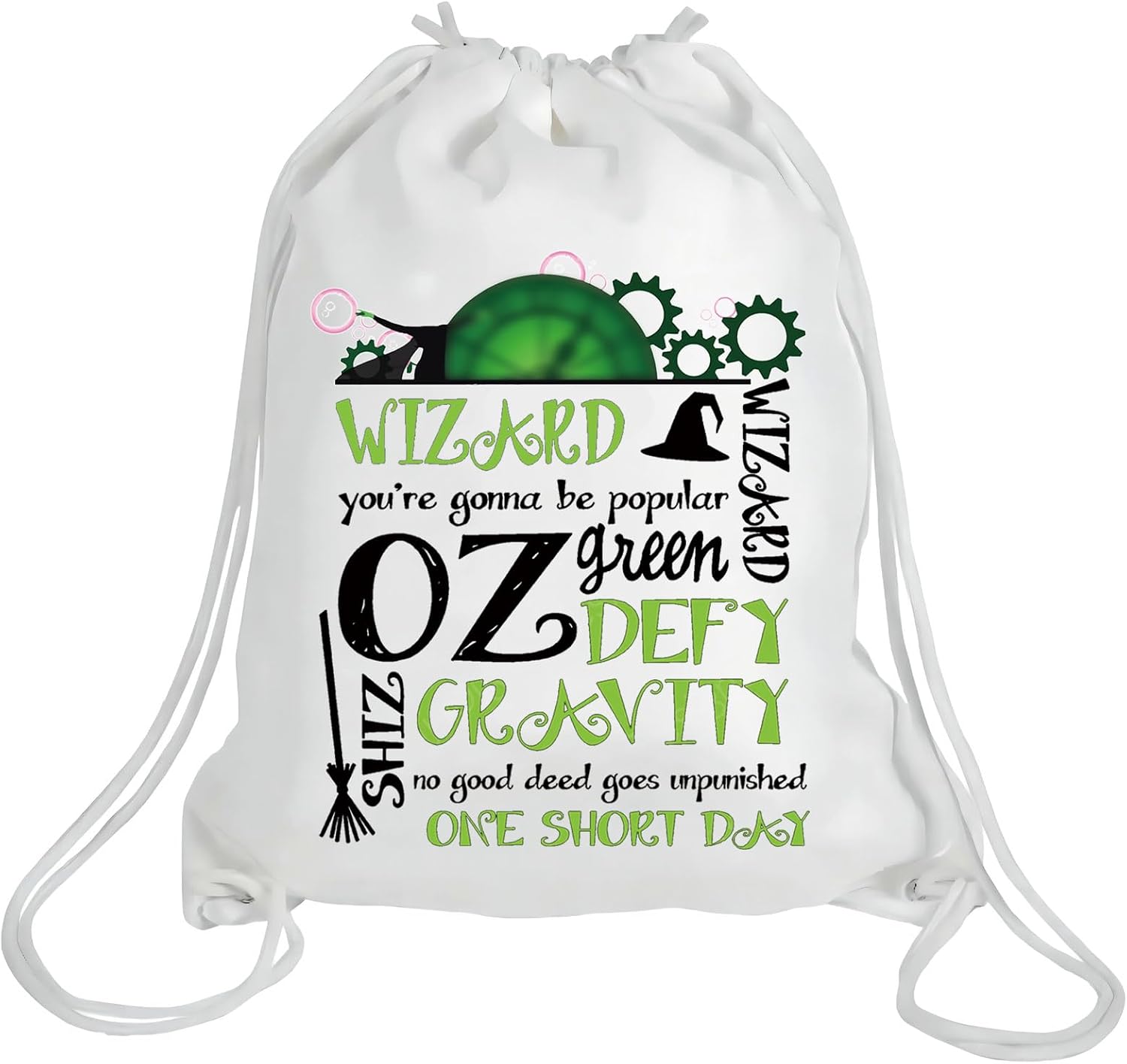 LEVLO Witch Cosmetic Bag Witch Musical Fans Gifts Witch Zipper Pouch Bag Merch