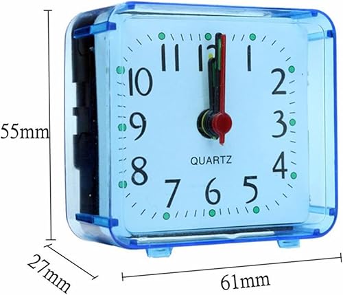 Vista 5 de alarm clock bedroom Electronic Alarm Clock, Bedside Clocks Battery Powered, Silent Non Ticking Clock, Easy Set, Quartz Table Clock for Heavy