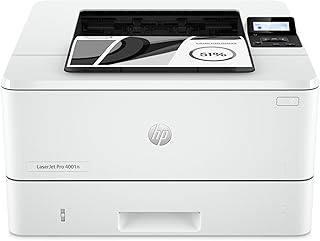 HP Laserjet Pro 4001n Monochrome Laser Printer with Mobile Printing, White - Print only - 42 ppm, 1200 x 1200 dpi, Manual 2-Sided Printing, 8.5 x 14, Ethernet, Hi-Speed USB