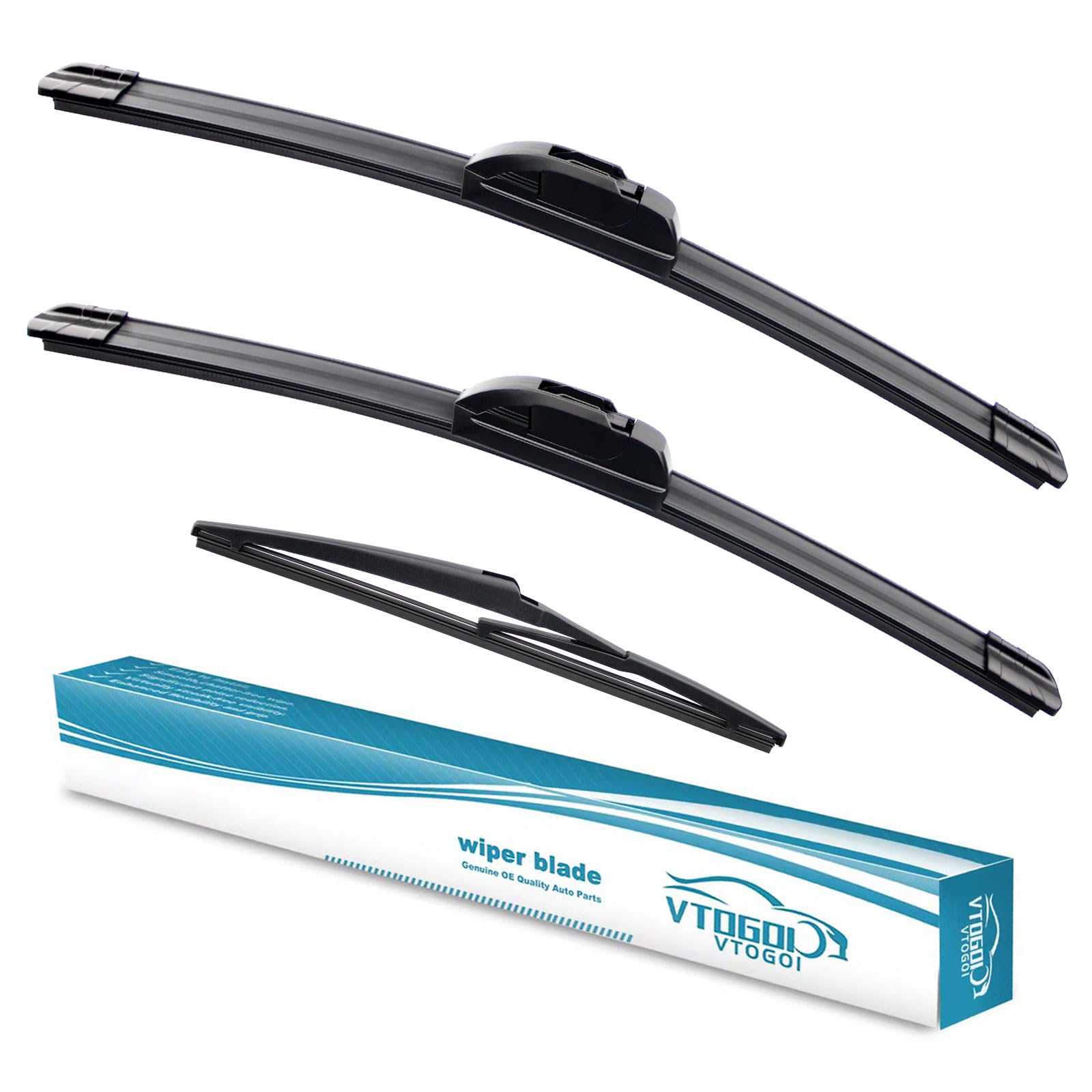 VTOGOI® Windshield Wiper Blades Replacement for 20112023 Dodge Durango/20112021