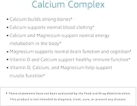 Vista 3 de Complejo de calcio, 195 cápsulas, de Yaxa Elements