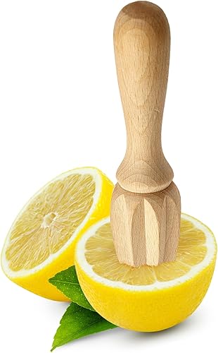 Exprimidor de limón de madera Imprimador Escariador de bolsillo Exprimidor de cítricos,Escariador de limón Exprimidor de madera Exprimidor de