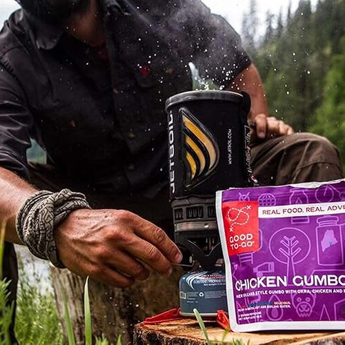 Miniatura 4 de GOOD TO-GO Chicken Gumbo  Comida de camping, comida para mochileros (porción individual)  Solo agrega comidas de agua, comidas de mochilero  Las