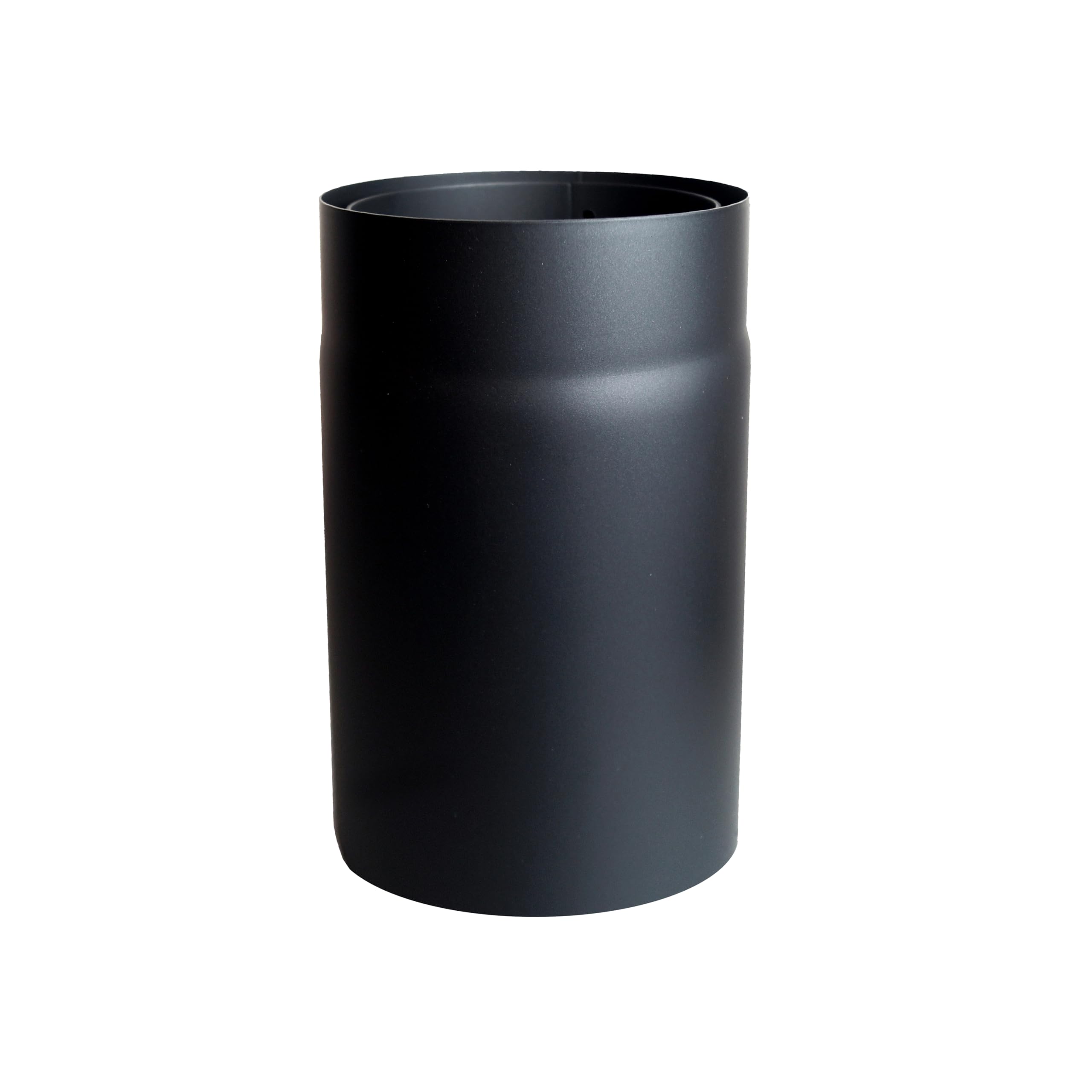 FIREFIX R150/WDV Mandrino A Parete Doppio Allungato | Adatto Tubi Forno Ø150mm Spessore 2mm | Non Verniciato Per Camini E Stufe