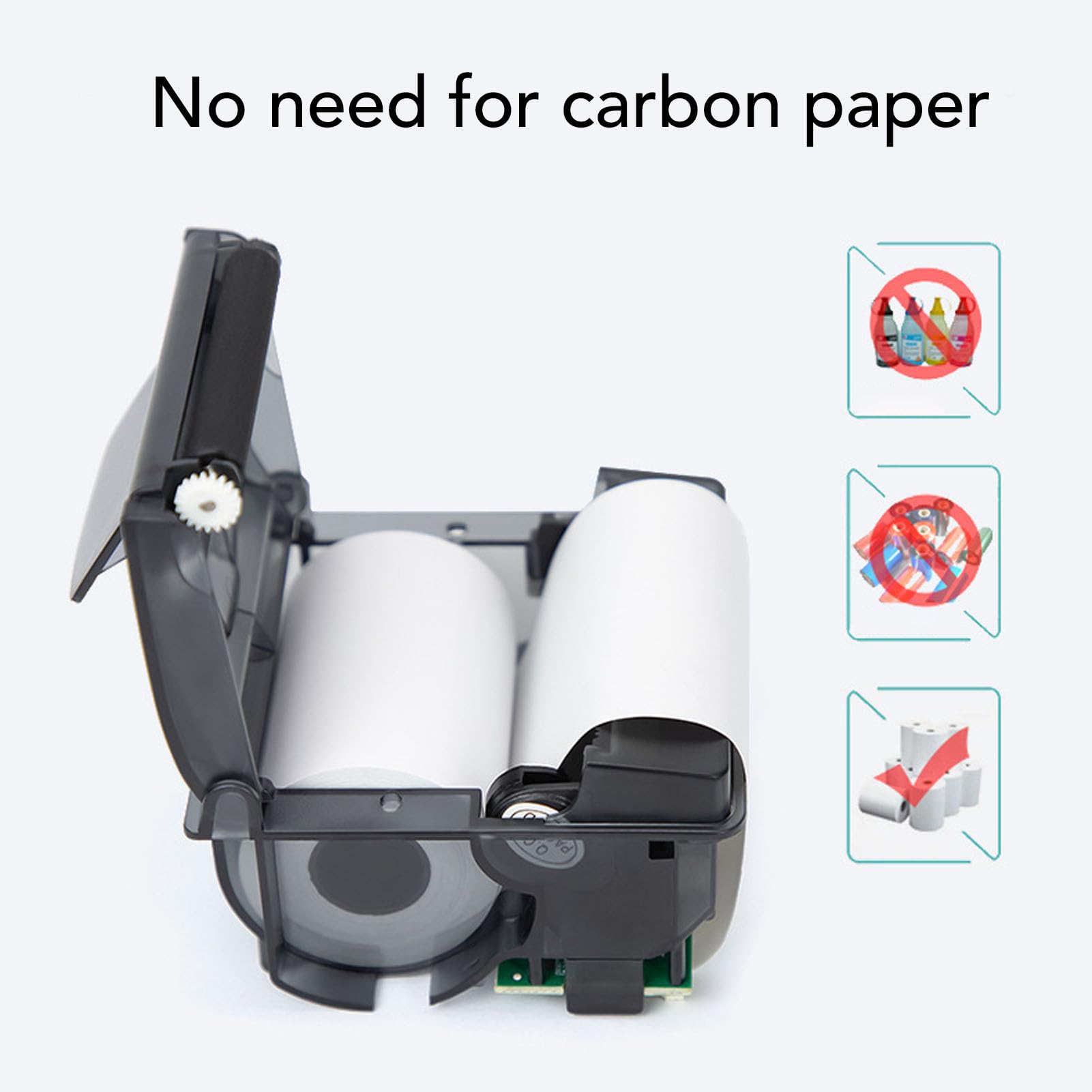 Asixxsix Mikro Thermodrucker 58 Mm – Integriert, Mit RS232/TTL & USB, Für POS-Systeme Und Industrielle Steuerung