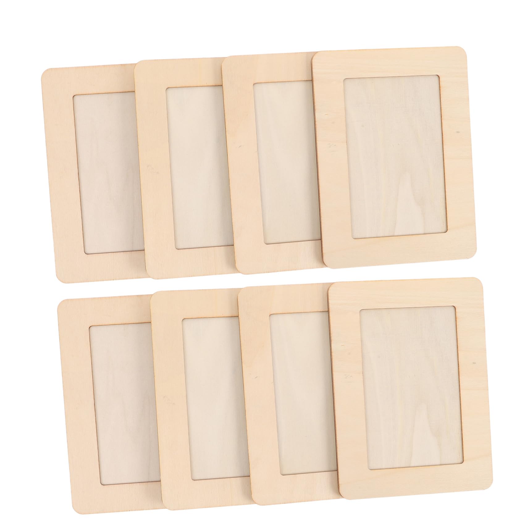 Cadres Photo DIY Non Peints WOONEKY : Support Bois pour Activité Manuelle et Décoration Table