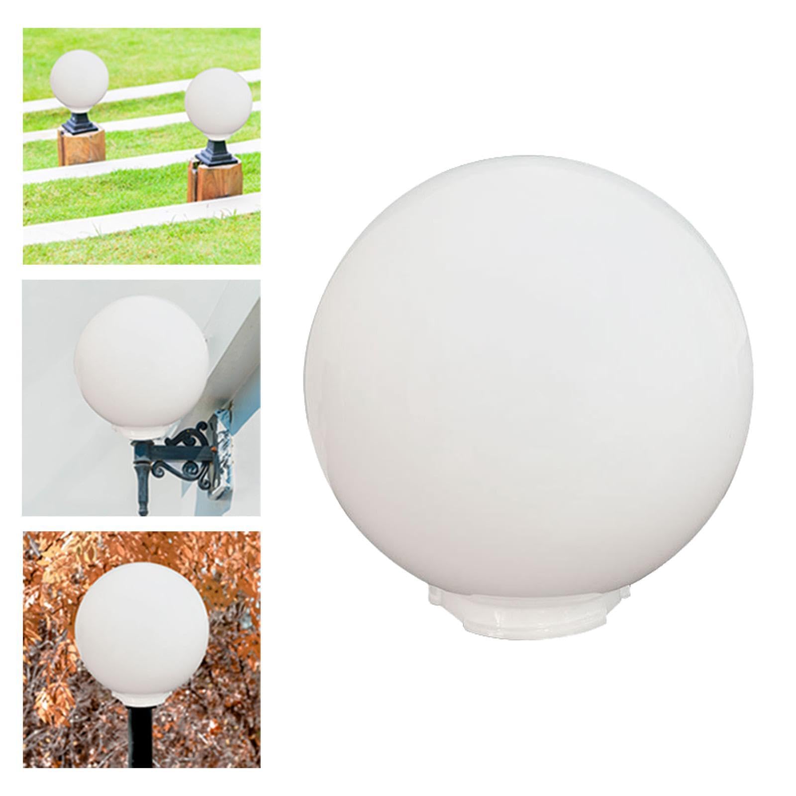 Globo Luminoso in Acrilico per Lampada da Terra, Lampadina Sferica di Ricambio, Copertura per Lampade da Terra per Esterni, 400 Mm