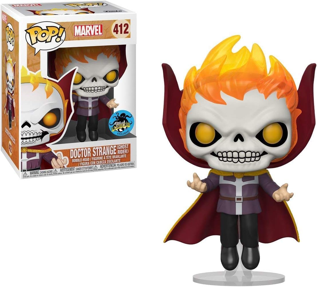 Funko Pop! Marvel #412 Doctor Strange Ghost Rider (2018 Comikaze Exclusive)