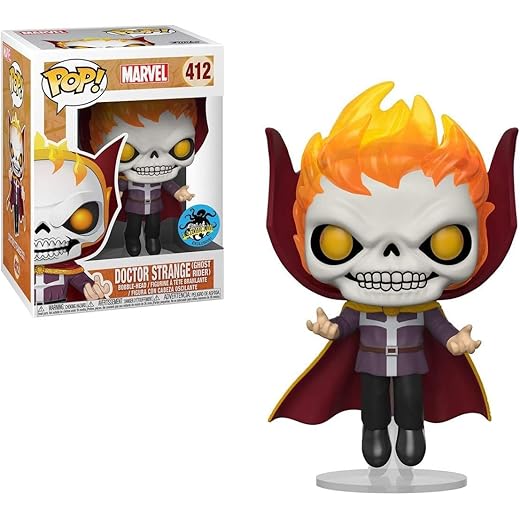 Funko Pop! Marvel #412 Doctor Strange Ghost Rider (2018 Comikaze Exclusive)