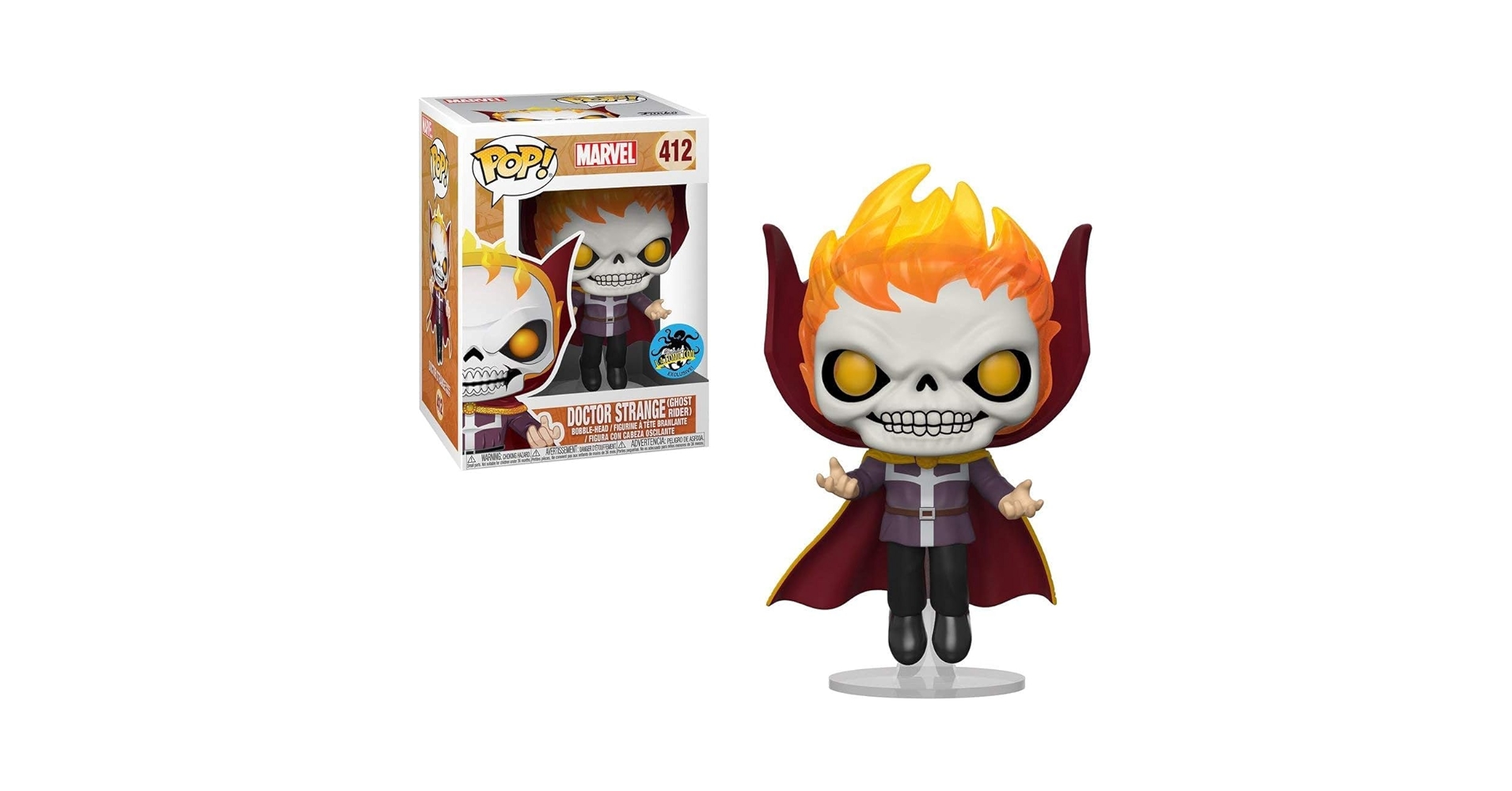 Amazon.com: Funko Pop! Marvel #412 Doctor Strange Ghost