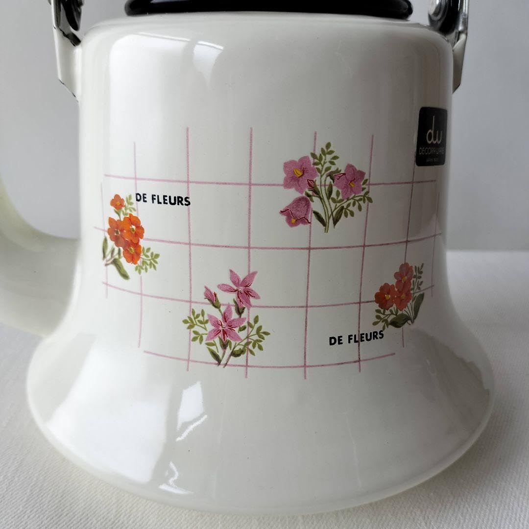 日本製ホーローセット　DECORA WARE オマケ付き デコラウェア ホーロー DECORA WARE ケトル 赤 琺瑯 ware decora