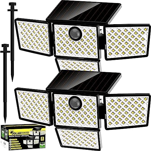 Solar AmeriTop Solar Lights Outdoor, Pack 189 High Brightness
