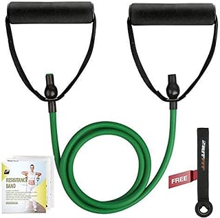 RitFit Resistance Band with Handles & Door Anchor - Ideal for Physical Therapy, Strength Training, Muscle Toning & Home Workouts