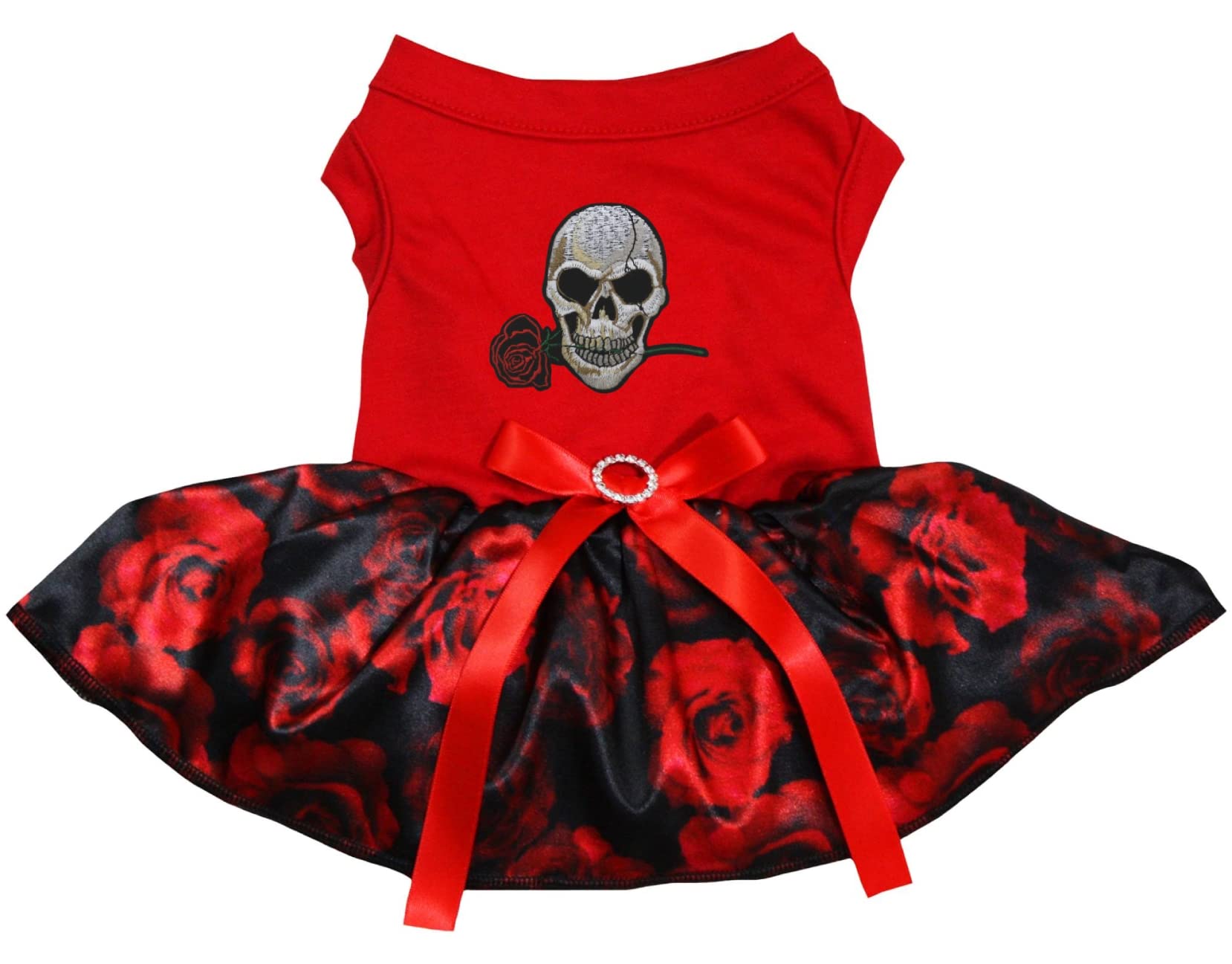 Robe pour chien au look rock crâne rose pour gâter votre compagnon