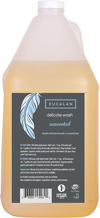 EUCALAN Delicate Wash Natural Unscented Jug