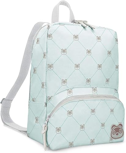 Vista 66 de Controller Gear Animal Crossing - Small Backpack Mini Bookbag Travel Bag for Console & Accessories - Rose Gold