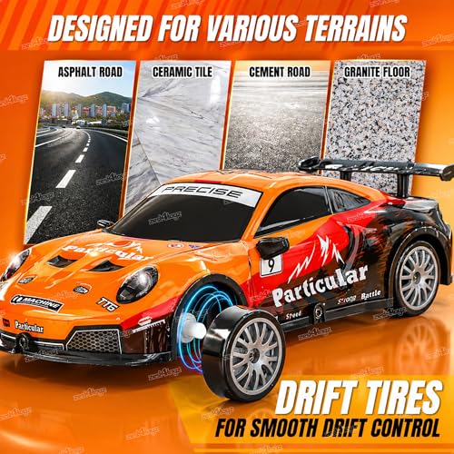 Image of Zest 4 Toyz Rechargeable Remote Control Car Toy | 4X4 20Km /hr High Speed Drift RC Car Toy for Kids & Adults | Racing Sports Car | USB Rechargeable | 45+ Feet Range 2.4GHz Remote | Birthday Gift
