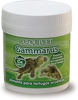 ARQUIVET Gammarus 105 ml - Schildkrötenfutter - Natürliche Fütterung für Wasserschildkröten - Komplettfutter für Wasserschildkröten - Schwimmende Nahrung Schildkröten product image