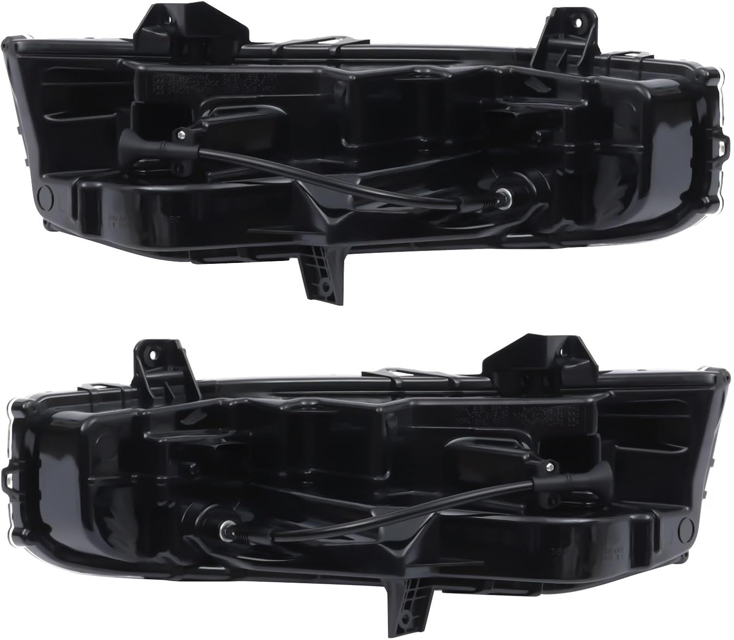 LED Fog Light Assembly, For Ford Mustang 2018-2020, DRL & Turn Signal, Direct Replacement JR3B-13200-C JR3B-13201-C (Driver Passenger Side)