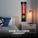 TACKLE FROM BEHIND Man United Knitted Football Scarf, 100% Wool, Gift for Football Fans gallery image