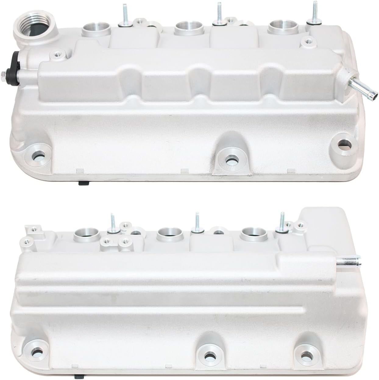 Aluminum Valve Covers Compatible with 2010-2012 Honda Crosstour 2008-2012 Honda Accord 2012-2014 Acura TL 3.5L V6 Replace# 12310R70A00 12320R70A00