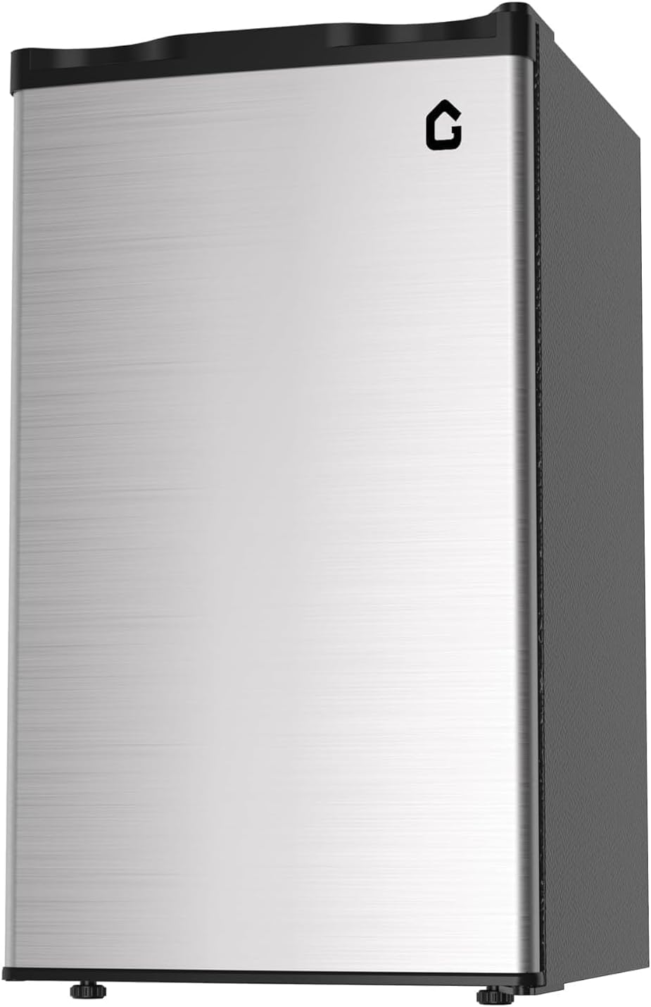 IDEALHOUSE 3.2 Cu.Ft Mini Fridge with Freezer - Compact Refrigerator, Low Noise <38DB, Reversible Door, Adjustable Thermostat, Energy-Efficient for Bedroom, Office, Dorm