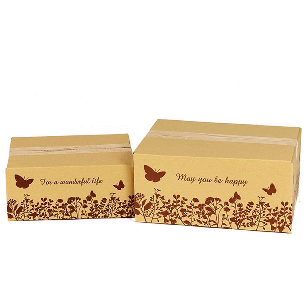 Amazon | ダンボールワン ダンボール （段ボール箱） デザイン印刷