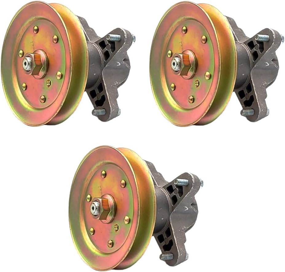 proven part Spindle Assembly Set of 3 Compatible with Toro 112-6063 MTD Cub Cadet 618-04474 918-04474A