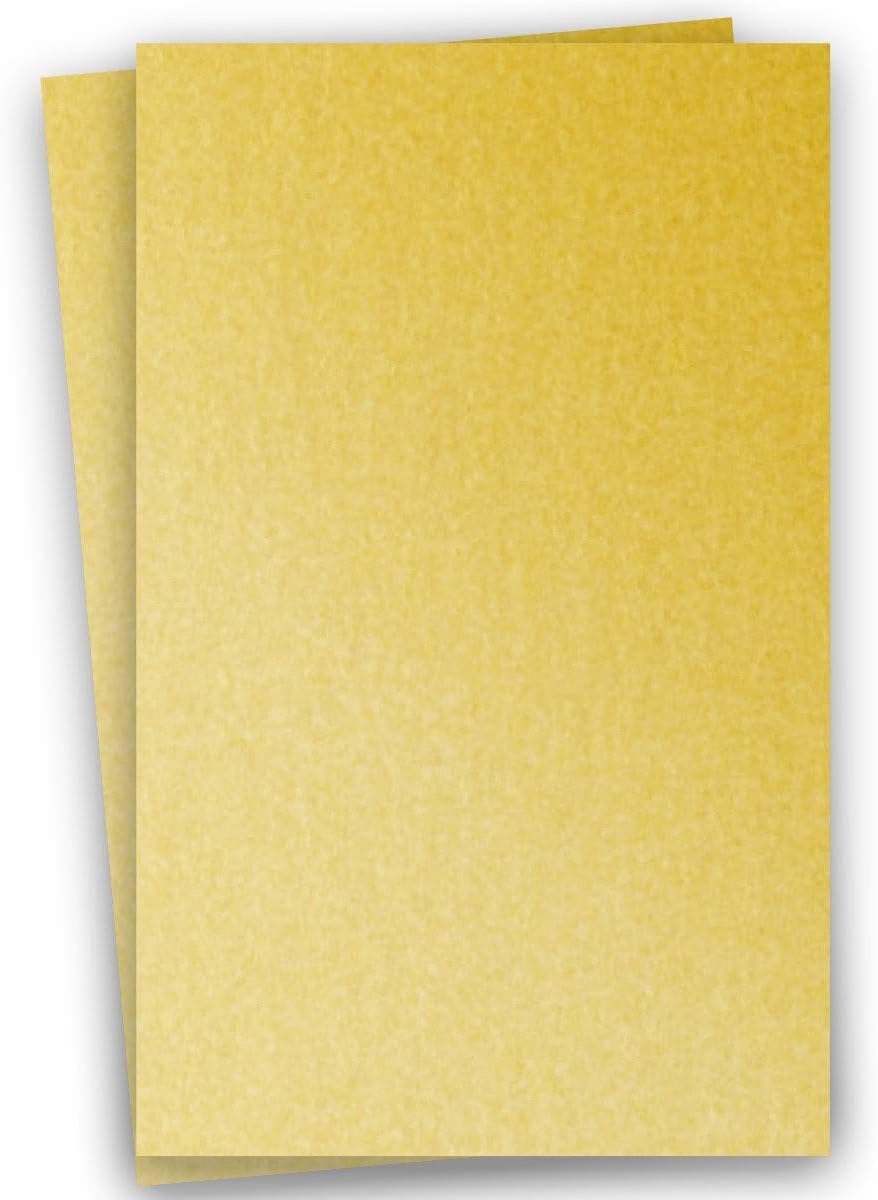 Stardream Metallic Gold 11 x 17 Cardstock โ 105lb Cover (284 GSM) โ Pearlescent Finish โ 100 Sheets โ PaperPapers Ideal for Business, Invitations, and Crafts