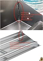 Vista 8 de 15"-28" Quemador de sartén para chimenea de gas Quemador de chimenea de gas Hogueras de gas Quemadores de leña de gas Gas natural y quemador