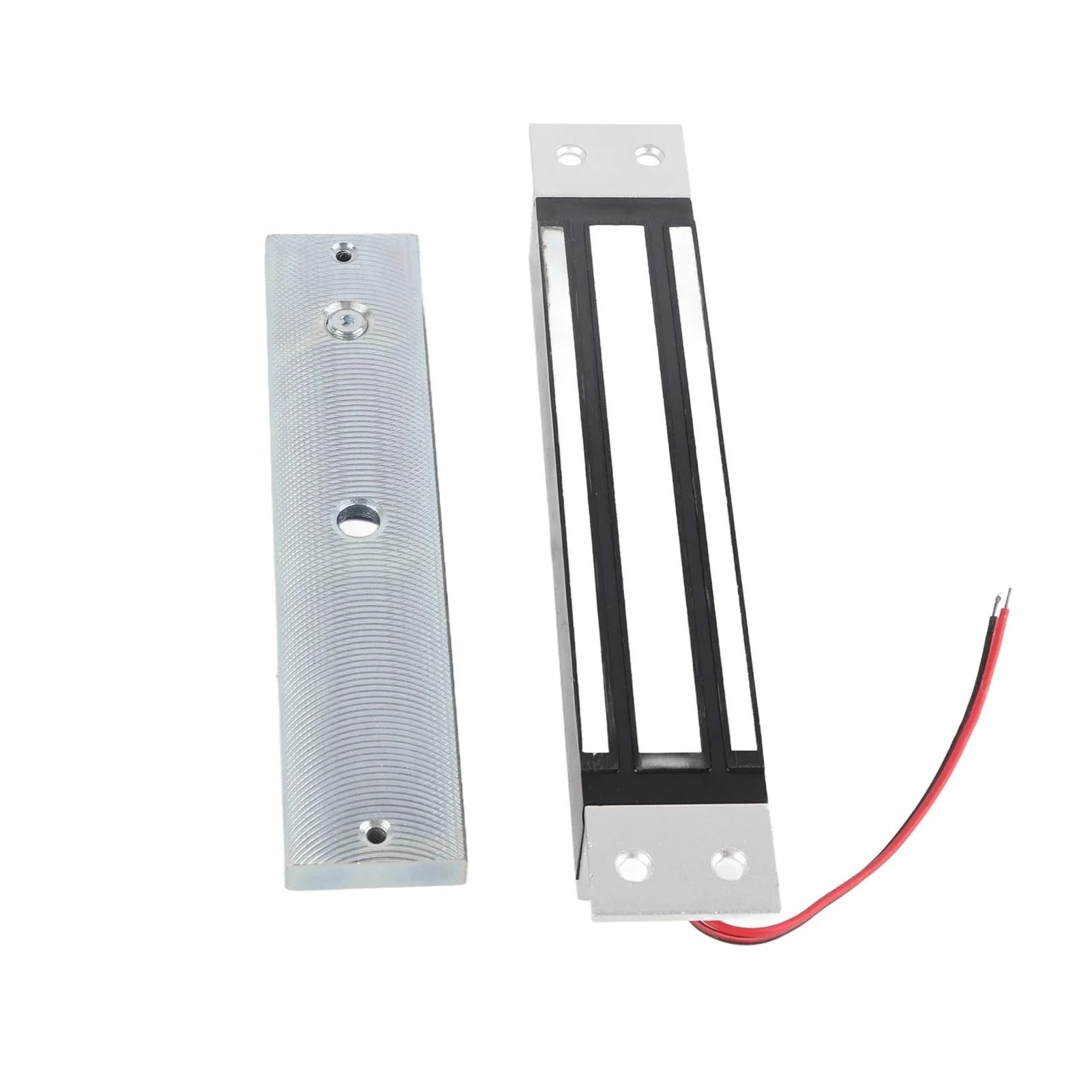 Zamek magnetyczny elektryczny DC12V 280kg/600Lbs Elektryczny Zamek Magnetyczny Siła Trzymania Elektromagnes Bezpieczny Tryb NC,dla bezpieczeństwa domu