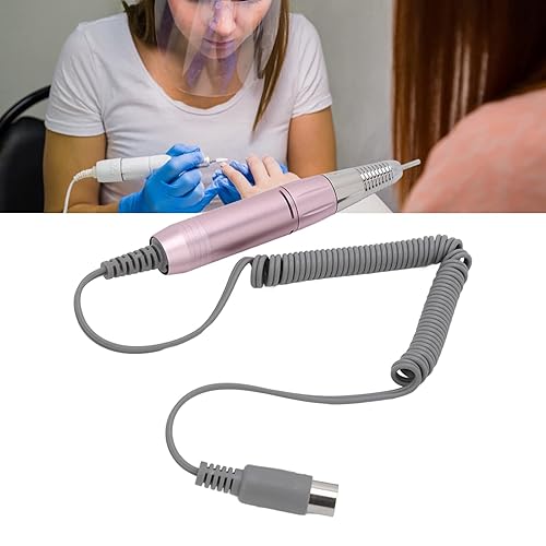 Miniatura 2 de Kit de lima de uñas eléctrica, accesorios para taladro de uñas, pedicura ajustable de 0-3000 rpm para técnico profesional para arte de uñas