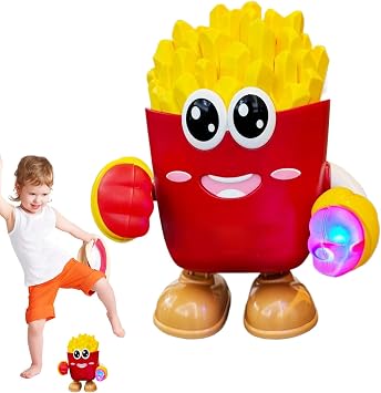 Dance Robot - Electric Doll Dancing French Potato Robot - Smart Robot | Electric Music Light French Potato Designed for Home Indoor Kids Entertainment Doll Learning and Activity Fun