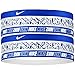Nike Printed Assorted 6Pk Women Hair Band Bone One Size