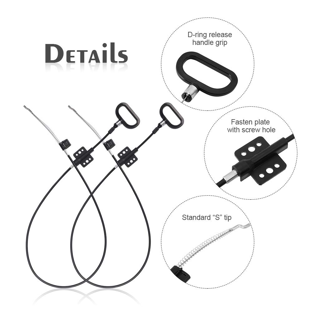Magicfour 3 Pack Recliner Cable, Recliner Chair Cables Sofa Handle